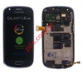 Original LCD Display Samsung GT Galaxy S3 Mini i8190 Drak blue Complete with Touch Unit Digitazer 