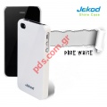 Excelent quality Jekod Shine Hard Skin for Apple Iphone 5 Case in White color
