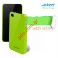 Excelent quality Jekod Shine Hard Skin for Apple Iphone 5 Case in Green color