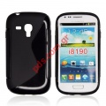 Back case super slim line with S type Samsung Galaxy GT i8190 in Black color