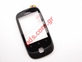 Front cover with external Glass touch screen digitazer (OEM) Huawei Ascend Y100 Black