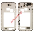 Original middle back rear cover Samsung Galaxy Note II N7100 in White color