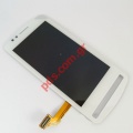 Front Nokia 700 touch screen digitazer (OEM) panel in White
