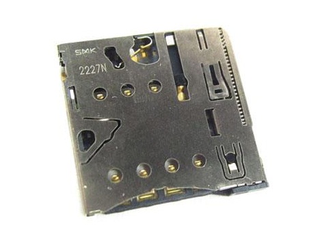 Original Nokia Lumia 610 sim card reader slot