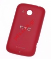 Original battery cover HTC Desire C (A320e) in Red coloR (with antenna)