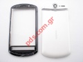 Housing Huawei U8800 Ideos X5 SET Full cover in white color (Logo HUAWEI)