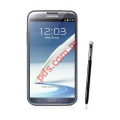 Mobile smartphone Samsung Galaxy Note 2 N7100 color Titanium Grey
