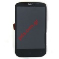 Complete set HTC Desire C Display LCD with touch screen digitizer in black 