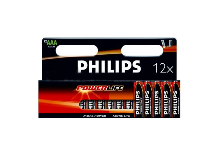 Alkaline battery Philips LR3PC12C - 12 x AAA 1,5V (POWER PACK 12 PCS) Blister