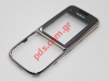 Original front A cover Nokia C2-01 Warm Silver with window