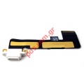 Apple iPad Mini White Flex cable with System Charging Connector and AV jack 