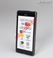 Case Jekod TPU Gel LG Optimus 4X HD P880 in black color.