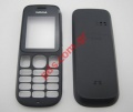 Original housing cover set Nokia 101 Black front and battery cover.