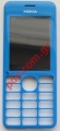 Original housing front cover Nokia 206 Blue with window.