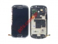 Original LCD Display Samsung GT Galaxy S3 Mini i8190 Complete with Touch Unit Digitazer Black color