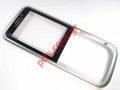 Original front cover Nokia C5 Warm Silver whith display glass