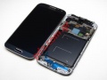 Original LCD Display Samsung GT Galaxy S4 i9500 Complete Blue/Black with Touch Unit Digitazer 
