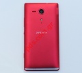 Original battery cover Sony Xperia SP C5302 Red color, LTE C5303, LTE C5306 