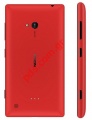 Original battery cover Nokia Lumia 720 Red Color