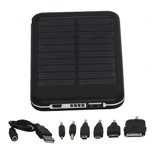 External solar Power Bank charger Battery Pack 5000mah