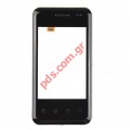 Original front cover LG E720 Optimus Chic with touch screen digitazer in black