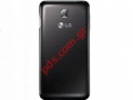 Original battery cover LG Optimus F5 P875 in black color