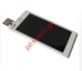 Original front cover Sony Xperia L (C2104) White complete full set LCD Display