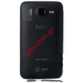 Housing set for HTC DESIRE HD Black including side buttons