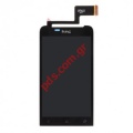 Display LCD set HTC ONE V including touch digitizer Black
