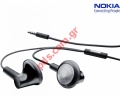 Original stereo headset Nokia WH-902 Black Bulk