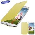 Original case Flip Samsung Galaxy S4 i9500 Yelllow EF-FI950BYEGWW (EU Blister)
