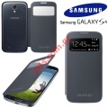 Original case S-View Samsung Galaxy S4 i9500 Blue EF-C1950BBEG (EU Blister)
