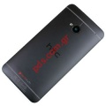 Original battery cover HTC ONE M7 801e Black color.