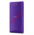 Original battery cover Sony Xperia C (C2305) Purple