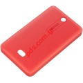 Original battery cover Nokia Asha 501 Red Dual Sim.