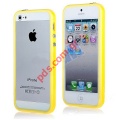 Εξωτερικό θήκη Bumper iphone 5, 5S Yellow σε κίτρινο χρώμα
