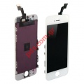   LCD Display OEM iPhone 5S A1453 White (No parts)           