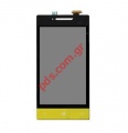 LCD Display (OEM) set HTC 8S (OEM) Yellow C620e 