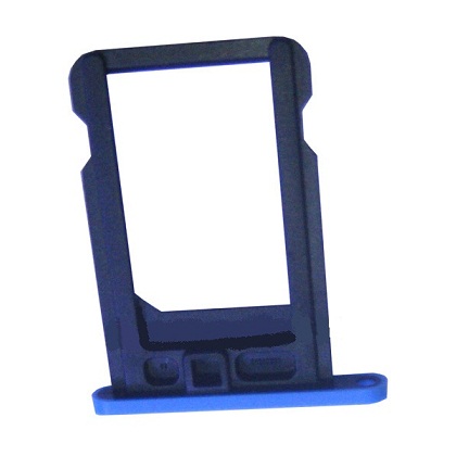 Part SIM Tray Holder for iPhone 5C Blue