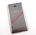 Original battery cover LG Optimus L7 II P710 in Grey color.