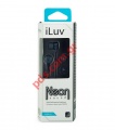   iLuv IEP335BLK Neon Sound High Performance Black (Blister)