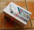 Γνήσιο άδειο κουτί τηλεφώνου Apple iPhone 4G White σε λευκό χρώμα 
