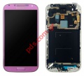 Original complete set lcd Samsung Galaxy S4 i9505 LTE Pink Rose  