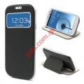 Smart Cover Easy Stand View Flip Samsung i9300 S3 Black