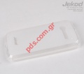Case Jekod TPU silicon gel Alcatel OT 5036D POP C5 One Touch in White color