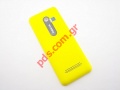 Original battery cover Nokia 206 (1 SIM) yellow 