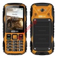 Waterproof mobile phone Maxcom MM920 Yellow Water-dust proof IP67