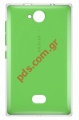 Original battery cover Nokia Asha 503 Green .