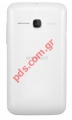 Original battery cover White Alcatel OT 5020 (Megane) One Touch M'Pop