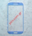 External glass window (oem) for Samsung Galaxy i9500 S IV, i9505 LTE in Blue color.